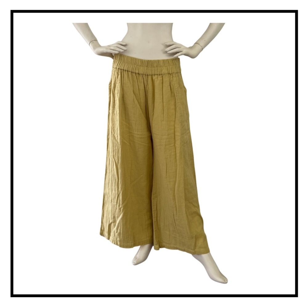 Tulip Saffron Cotton Pants